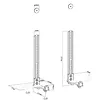 Neomounts Uchwyt do videobara/soundbara AWL29-650BL1