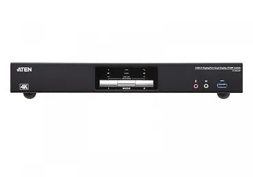 ATEN Przełącznik 2-portowy KVMP USB 3.0 DisplayPort 4K Dual Display