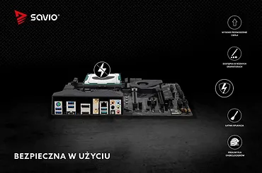 Savio Pasta termoprzewodząca Glacier 13,5 W/mK, 1g TG-03