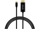 Kabel Savio USB-C – HDMI, 2m, CL-191