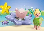 Playmobil Zestaw z figurką JUNIOR & Disney: Dzwoneczek i magiczny kwiat do pływania