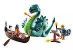 Playmobil Zestaw z figurkami My Life 71830 Wiking z morskim potworem