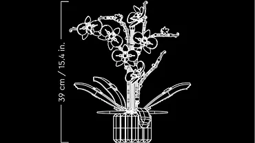 Lego Orchidea Icons 10311