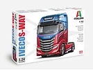Italeri Model plastikowy Iveco S-Way Super Decal Sheet Chromed Stickers Photo et