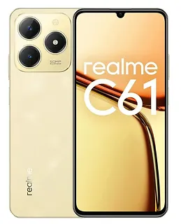 Smartfon realme C61 6/128GB Sparkle Gold RMX3930