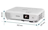 Epson Projektor EB-W53   3LCD/WXGA/4000L/16k:1/HDMI