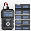 Qoltec Cyfrowy Tester akumulatora z LCD | 12V | AGM | GEL | STD | 30-   220Ah