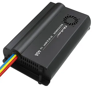 Qoltec Automatyczna Ładowarka DC-DC 12V z regulatorem MPPT | 40A |      LiFePO4 AGM GEL STD
