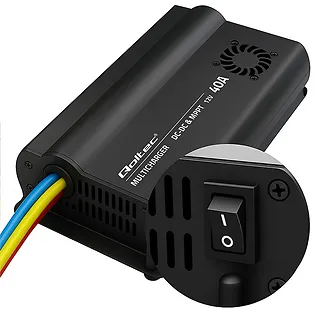 Qoltec Automatyczna Ładowarka DC-DC 12V z regulatorem MPPT | 40A |      LiFePO4 AGM GEL STD