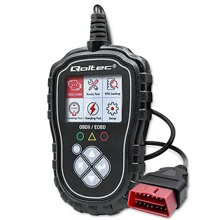 Qoltec Cyfrowy Tester diagnostyczny ProLine | OBDII EOBD | 8V-25V | DualSystem