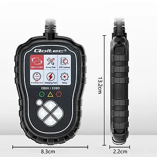 Qoltec Cyfrowy Tester diagnostyczny ProLine | OBDII EOBD | 8V-25V | DualSystem