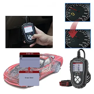 Qoltec Cyfrowy Tester diagnostyczny ProLine | OBDII EOBD | 8V-25V | DualSystem