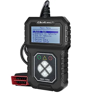 Qoltec Cyfrowy Tester diagnostyczny ProLine | OBDII EOBD | 8V-25V | Dualsystem