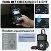 Qoltec Cyfrowy Tester diagnostyczny ProLine | OBDII EOBD | 8V-25V | Dualsystem