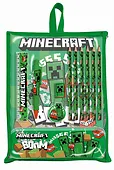Zestaw piśmienniczy 12 elementów Minecraft