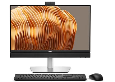 Komputer Dell Pro 24 All-in-One Plus QB24250 W11Pro U5 245/16GB/512GB/23.81 FHD/Int/FHD Cam/Mic/WLAN+BT/WirelessKb&Mouse/160W/3YPS
