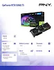 PNY Karta graficzna GeForce RTX 5060 Ti 16GB RGB VCG5060T16TFXXPB1-O