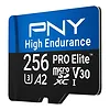 PNY Karta pamięci microSD PRO Elite High Endurance 256G P-SDU256V32100PHE-GE