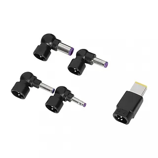 Targus Zestaw akcesoriów Legacy Power 90 W (kabel DC do końcówki + 5 końcówek + drążek do przechowywania) - 1,8 m