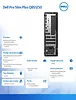 Komputer Dell Pro Slim Plus QBS1250 W11Pro U7 265/16GB/512GB/Integrated/WLAN + BT/Wireless Kb & Mouse/260W/3YPS