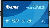 IIYAMA Monitor 65 cali T6529AS-B1AG VA,4K,HDMIx2,USB-C,RJ45,2x10W,WiFi,     Android 14, Signal FailOver, Whiteboard, iiSignage2 (CMS), iiControl (DMS),   iiS