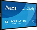 IIYAMA Monitor 65 cali T6529AS-B1AG VA,4K,HDMIx2,USB-C,RJ45,2x10W,WiFi,     Android 14, Signal FailOver, Whiteboard, iiSignage2 (CMS), iiControl (DMS),   iiS