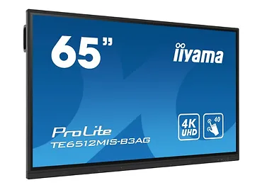 IIYAMA Monitor 65 cali TE6512MIS-B4AG  40pkt,IPS,4K,24/7,7H, ANDROID 14, RK3576, 8/128GB, EDLA, Essential