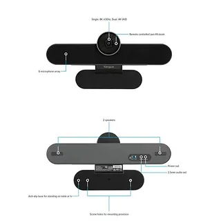 Targus Kamera internetowa All-in-One 4K Video Conference System AEM350EUZ