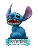 Lampka 3D z budzikiem Stitch