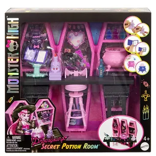 Mattel Zestaw akcesoriów Monster High Sekretny pokój eliksirów Draculaury