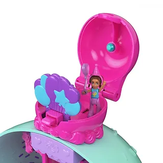 Mattel Zestaw figurek Polly Pocket Lodowy domek z basenem