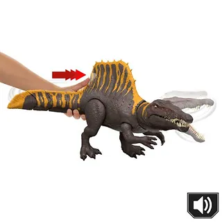Mattel Figurka Jurassic World Dinozaur Podwójny atak Spinozaur