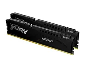 Kingston Pamięć DDR5 Fury Beast 128GB(2*64GB)/5600 CL40 czarna