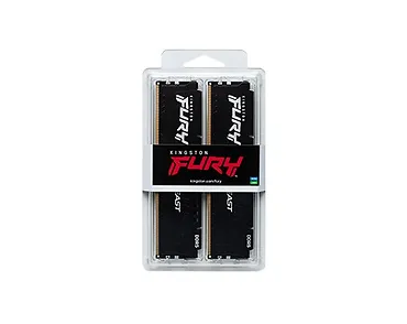 Kingston Pamięć DDR5 Fury Beast 128GB(2*64GB)/5600 CL40 czarna
