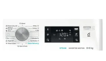 Whirlpool Pralko-suszarka FFWDB864489SVEE
