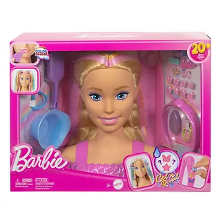 Mattel Głowa do stylizacji Barbie Deluxe Blond