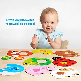 CzuCzu Układanka Pierwsze puzzle - Maluszki