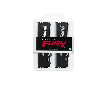 Kingston Pamięć DDR5 Fury Beast RGB 128GB(2*64GB)/5600 CL36 czarna