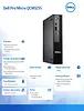 Komputer Dell Pro Micro QCM1250 W11Pro i7-14700T/8GB/512GB SSD/Integrated/WLAN + BT/Kb/Mouse/3YPS