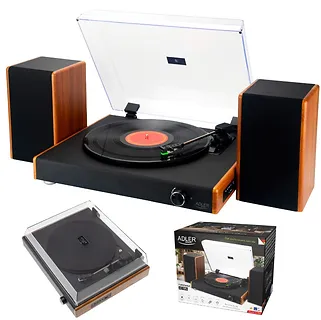 Adler Gramofon AD1915 USB Bluetooth głośniki