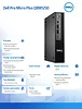 Komputer Dell Pro Micro Plus QBM1250 W11Pro U7 265/16GB/512GB/Integrated/WLAN + BT/Wireless Kb & Mouse/3YPS