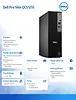 Komputer Dell Pro Slim QCS1255 W11Pro Ryzen 5 8600G/16GB/512GB SSD/Integrated/WLAN + BT/Kb/Mouse/3YPS