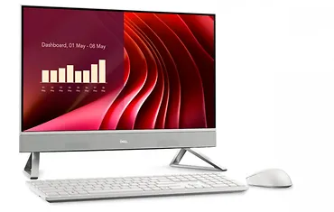 Komputer Dell 24 All-in-One EC24250 Win11Pro 7-150U/16GB/1TB/23.8 FHD Touch/Intel Graphics/Cam/WLAN + BT/Backlit Kb/3Y ProSupport