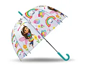 Kids Euroswan Parasolka przezroczysta automatyczna Gabby's Dollhouse