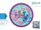 Kids Euroswan Zegar ścienny Stitch Angel 25cm