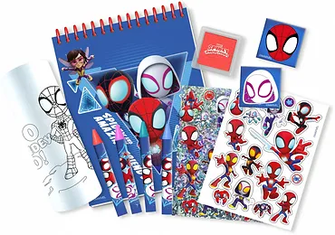 Kids Euroswan Zestaw kreatywny w walizeczce Spiderman