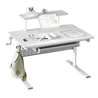 Ergo Office Biurko dla dzieci z regulacją wysokości max 40kg ER-483 Szare