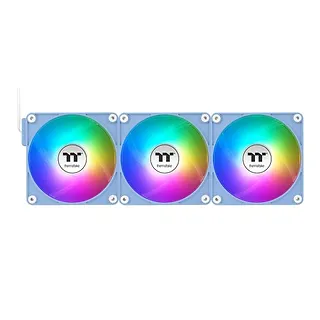 Thermaltake Wentylator - CT120 EX ARGB (3x120mm, PWM, łączenie magnetyczne) Hydrangea Blue