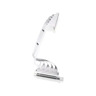 Thermaltake Taśma Riser  - PCI- E 4.0 x16 Extender - 400mm Dual 90° - Snow
