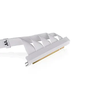 Thermaltake Taśma Riser  - PCI- E 4.0 x16 Extender - 400mm Dual 90° - Snow